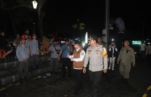 Forkopimda Kab. Sukabumi Pantau Titik Keramaian Malam Pergantian Tahun 2025 – 2026