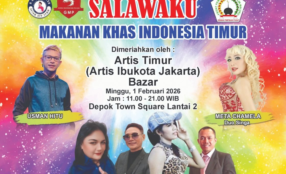 Bazzar Kuliner Papeda dan Ikan Kuah Kuning Khas Indonesia Timur, di Mall DETOS Kota Depok Disambut Antusiasme Warga