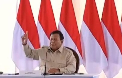 Presiden RI, Prabowo Subianto, “Pemerintah Serius Melakukan Penanganan Bencana”