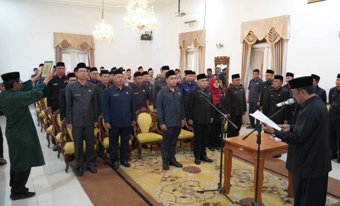 Bupati Sukabumi Ambil Sumpah/Janji Pejabat Manajerial dan Fungsional