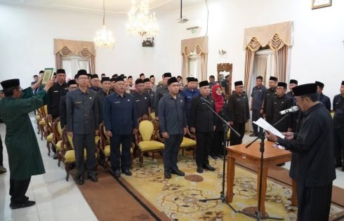 Bupati Sukabumi Ambil Sumpah/Janji Pejabat Manajerial dan Fungsional