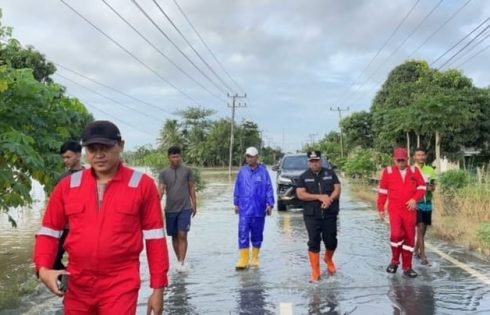 Dilanda Hujan Dengan Intensitas Tinggi Dalam Beberapa Hari, 4 Kecamatan di OKI Terendam Banjir