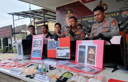 Polres Ciamis Berhasil Bongkar Call Center Jaringan Judol