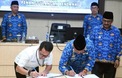 Pemkab. Sukabumi Tandatangani MoU Dengan Universitas Mitra Bangsa