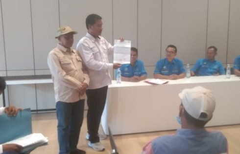 Masalah Polusi, OKP PGK dan Warga Gelar Demo Ke PT SPF