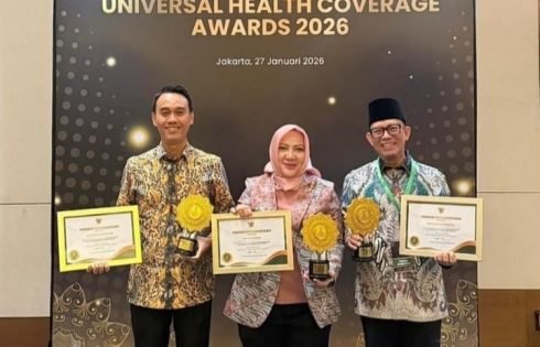 Pemkab. OKI Raih Universal Health Coverage (UHC) Awards Tahun 2026 Kategori Pratama
