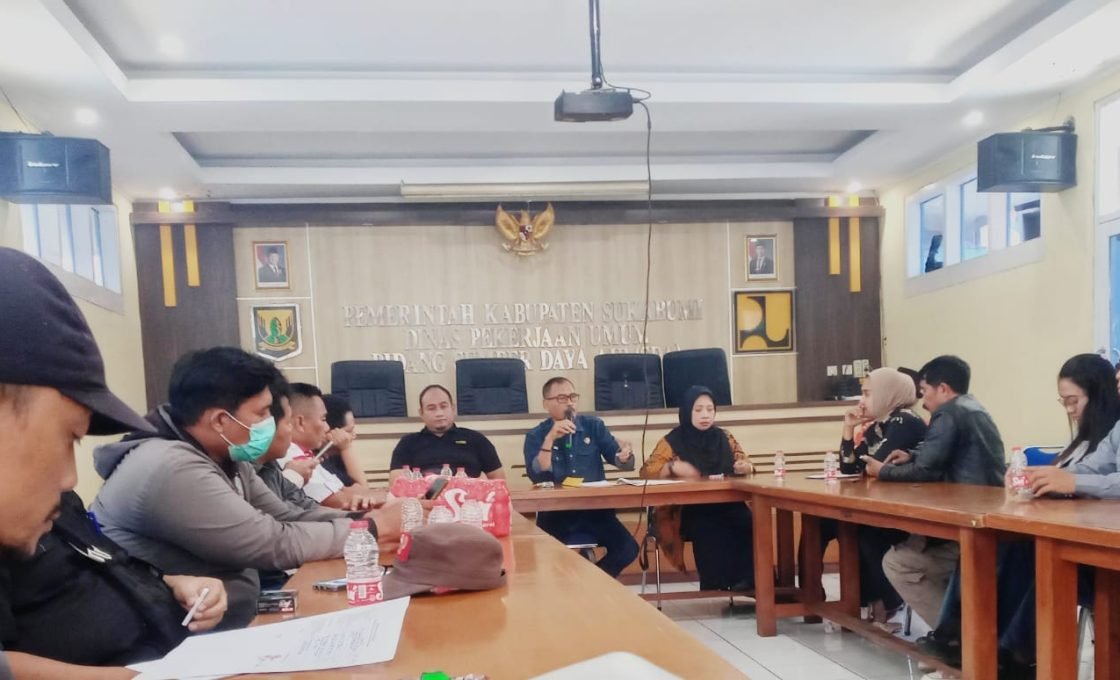 Dinas PU Kabupaten Sukabumi Perkuat Sinergi Dengan Wartawan Lewat Temu Media