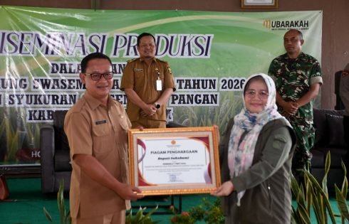 Kab. Sukabumi Peringkat 2 Nasional, Peningkatan Produksi Pangan