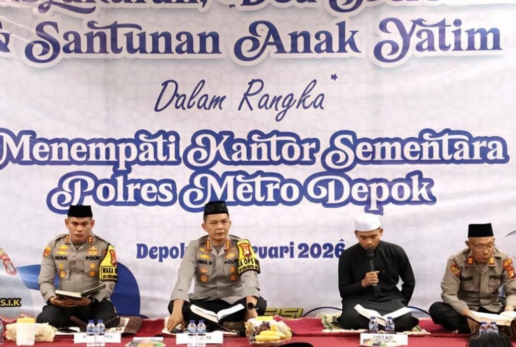 Kantor Polres Metro Depok, Sementara Pindah ke Zamzam Tower