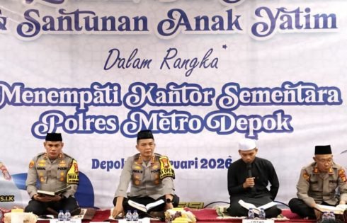 Kantor Polres Metro Depok, Sementara Pindah ke Zamzam Tower