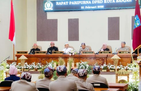 Gubernur Jabar, Dedi Mulyadi Hadiri Rapat Paripurna DPRD, Peringatan Hari Jadi Kota Banjar ke – 23
