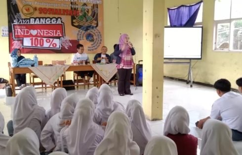 Disdagin Kab. Sukabumi Gelar Sosialisasi Gerakan Masyarakat Bangga Buatan Indonesia