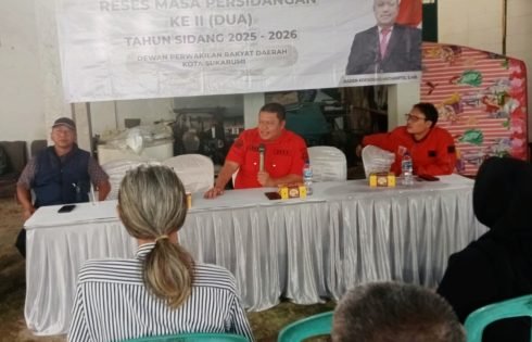 Reses Anggota Fraksi PDIP DPRD Kota Sukabumi, Raden Kusumo, Soroti Lingkungan, Sampah, dan Infrastruktur