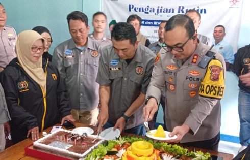 Peringati HPN 2026, Kapolres Sukabumi Kota Kunjungi Sekertariat PWI