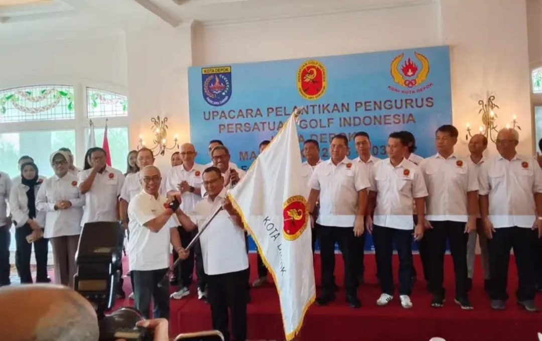 Pelantikan Ketua dan Pengurus PGI Kota Depok, Hamzah, “Target Emas di Porprov Jabar”