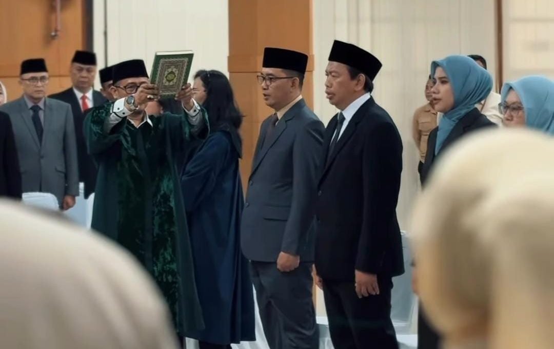 Wali Kota Cimahi Lantik Belasan Pejabat Tinggi Pratama