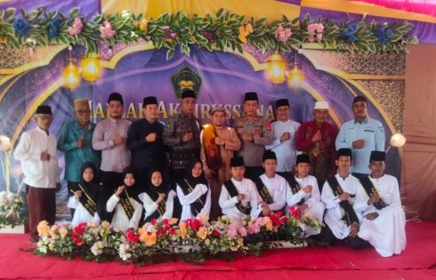 TPA Yayasan Pondok Pesantren Al-Haromain Khoiri Gelar Pengajian Akbar Haflah Akhirussanah