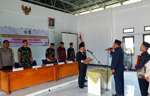 Untuk Kedua Kalinya Dedi Hardedi Dilantik Jadi Pj. Kepala Desa Sidamulya