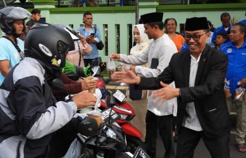 Kodim 0613/Ciamis dan Gandara Grup Gelar Buka Bersama Ribuan Warga