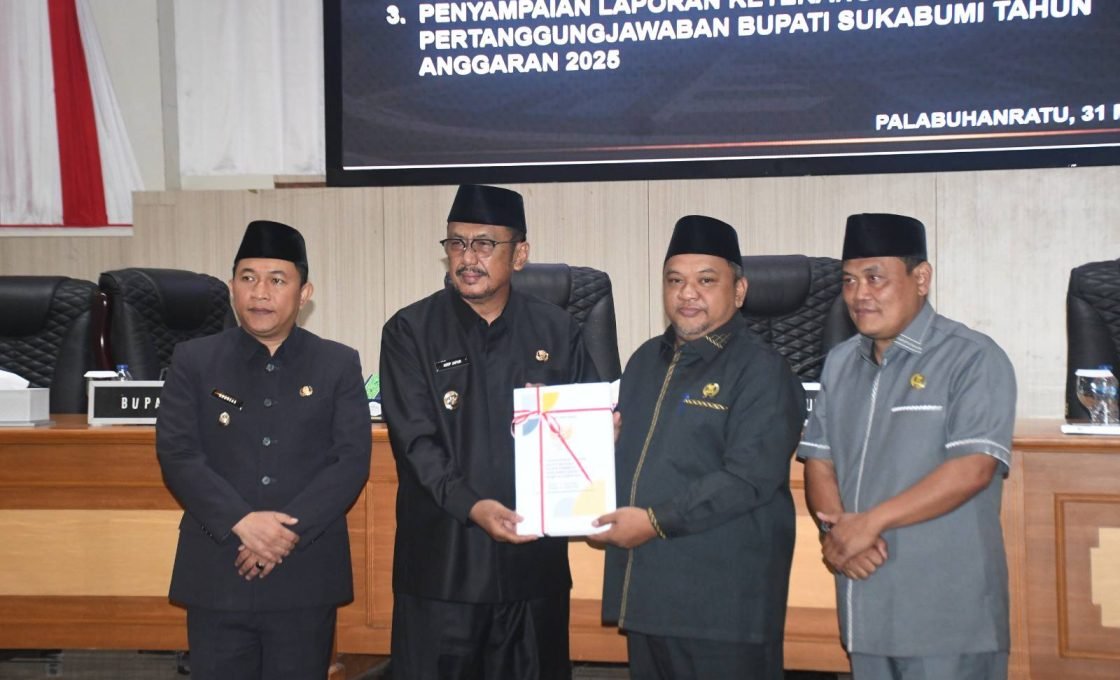 Paripurna DPRD Kabupaten Sukabumi : Capaian Makro 2025 Positif, Infrastruktur Masih Jadi Catatan