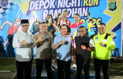 Wakil Wali Kota Buka Ajang Depok Night Run Ramadhan 2026 di Balai Kota Depok