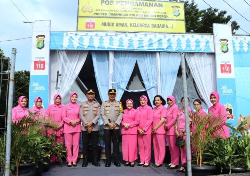 Kapolres Metro Depok Turun ke Lapangan, Pastikan Ops Ketupat Jaya 2026 Berjalan Lancar