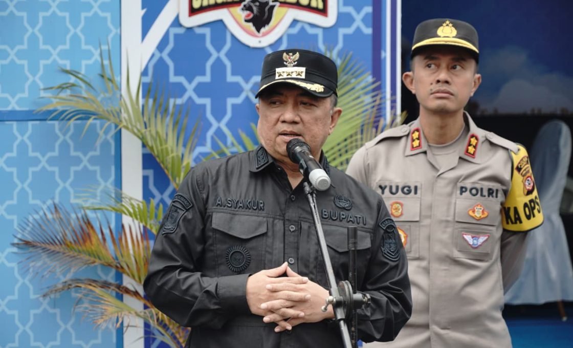Bupati Garut Pimpin Apel Bersama Kesiapan Pelayanan Malam Takbiran Idul Fitri 1447 Hijriah