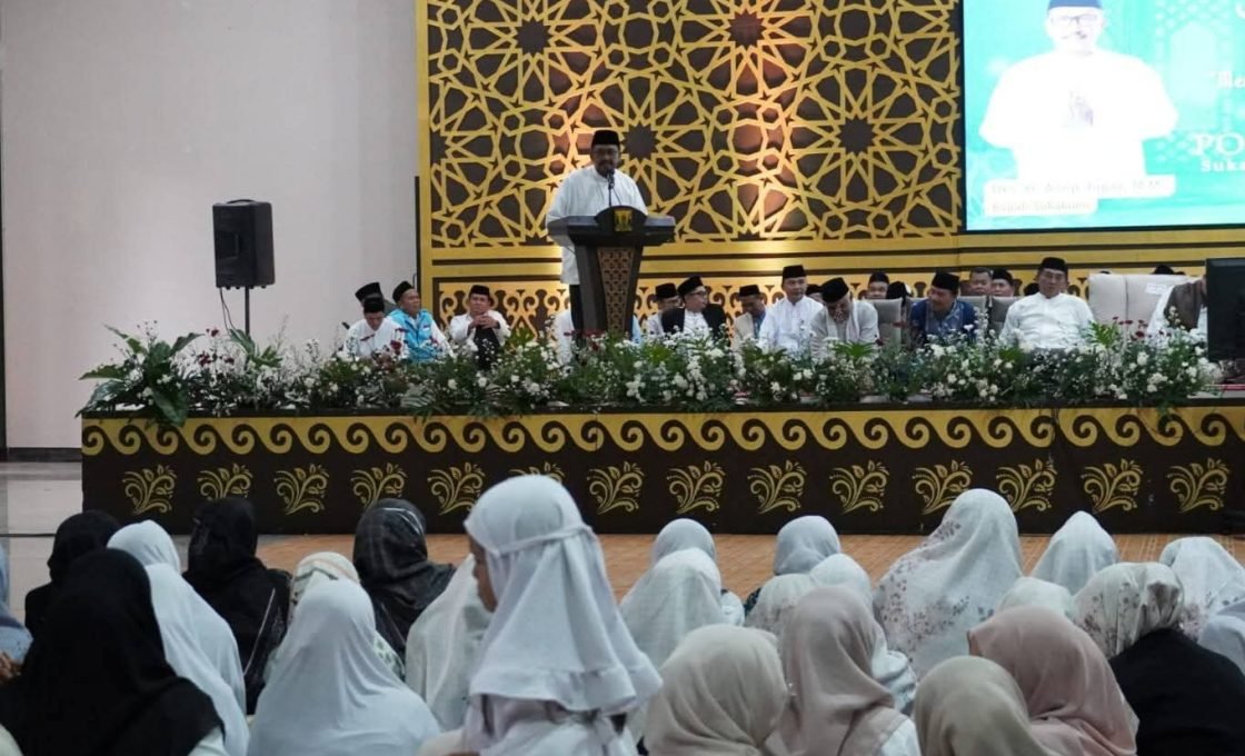 Bupati dan Wakil Bupati Sukabumi Muhibah Ramadhan di Pondok Pesantren Modern Assalam Putri Warungkiara