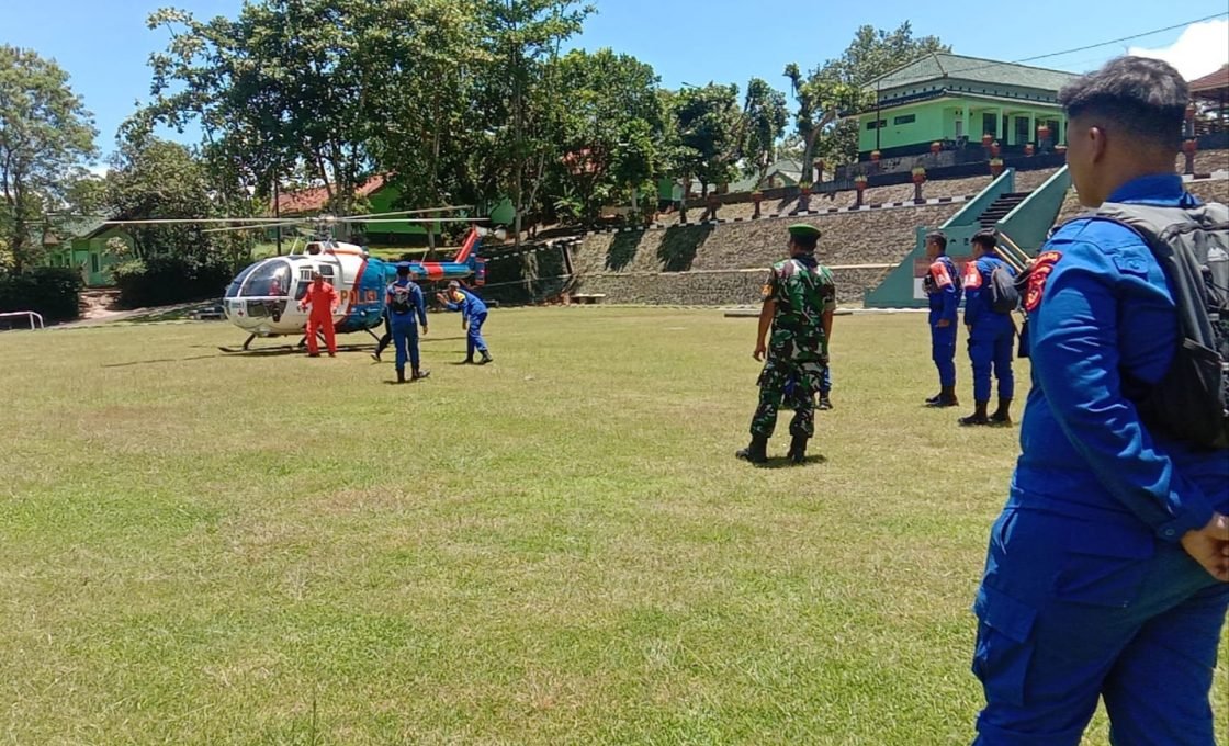 Laka Tunggal Anggota Polri di Sukabumi, Korban Langsung di Evakuasi Pakai Helikopter ke Jakarta