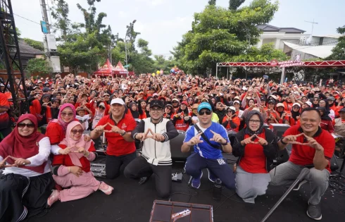 Wakil Wali Kota Sukabumi: Fun Walk dan Lomba Panco Simbol Kebersamaan dan Semangat Membangun Kota