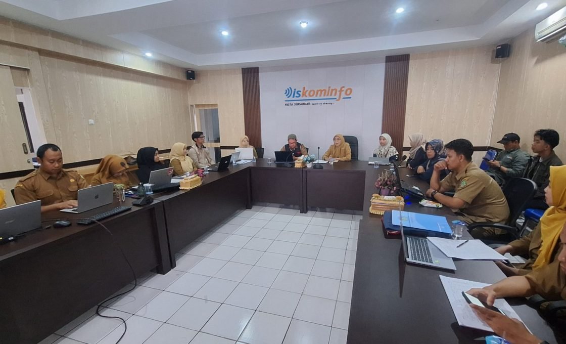 Diskominfo Kota Sukabumi Selenggarakan Kegiatan Desk Data Statistik Sektoral
