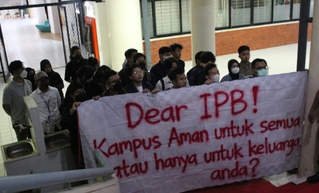 Koalisi Mahasiswa Peduli IPB Desak Rektor Tindak Tegas Kasus Pelecehan Seksual