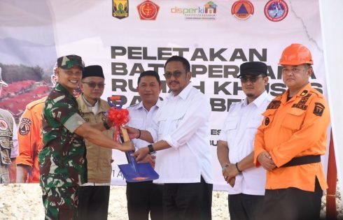Bupati Sukabumi Tuntaskan Janji, Kampung Mubarakah Mulai Dibangun Untuk Korban Bencana