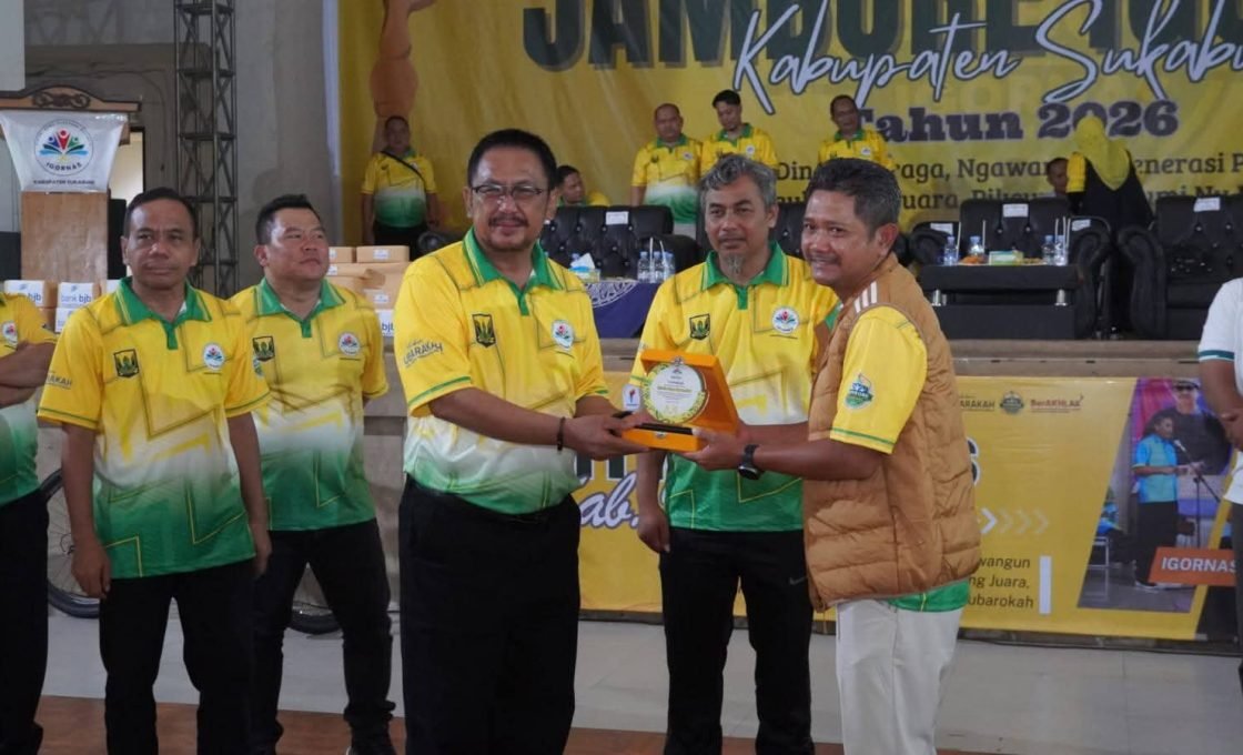 Ribuan Guru Olahraga Ikuti Jambore di Kabupaten Sukabumi