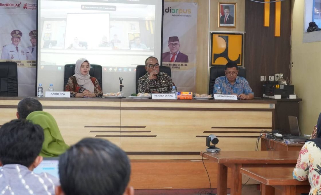 Dinas Arsip dan Perpustakaan Kab. Sukabumi Sosialisasikan Perlindungan dan Penyelamatan Arsip