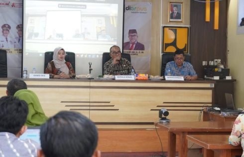 Dinas Arsip dan Perpustakaan Kab. Sukabumi Sosialisasikan Perlindungan dan Penyelamatan Arsip