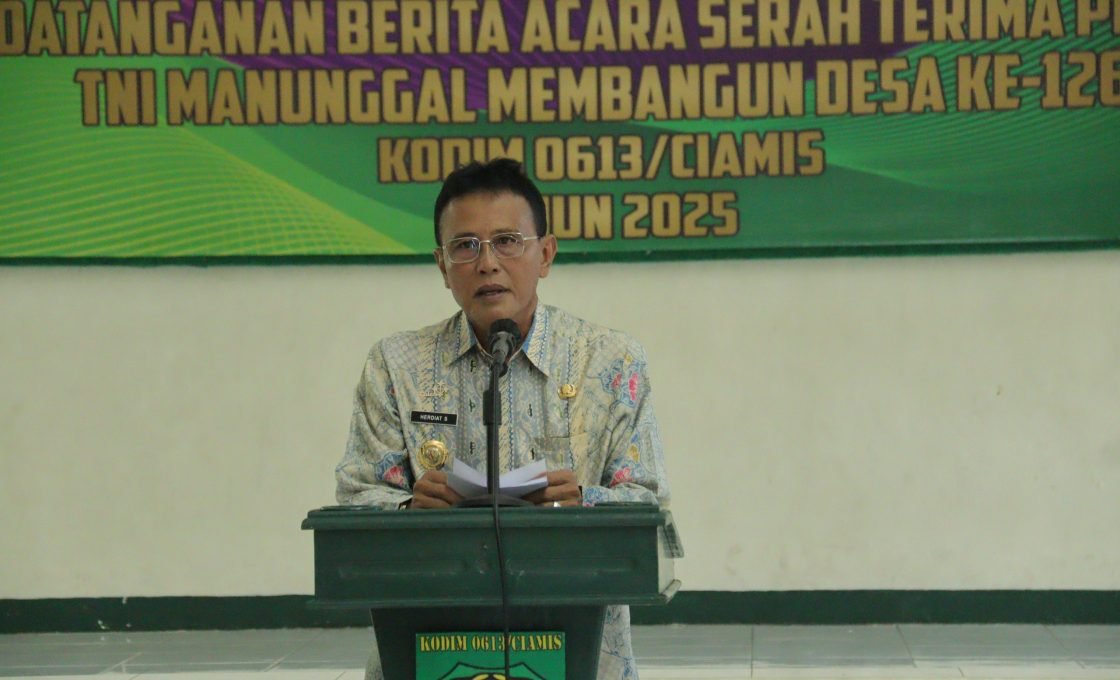 Bupati Ciamis Herdiat Sunarya Apresiasi Sinergitas TNI dan Masyarakat
