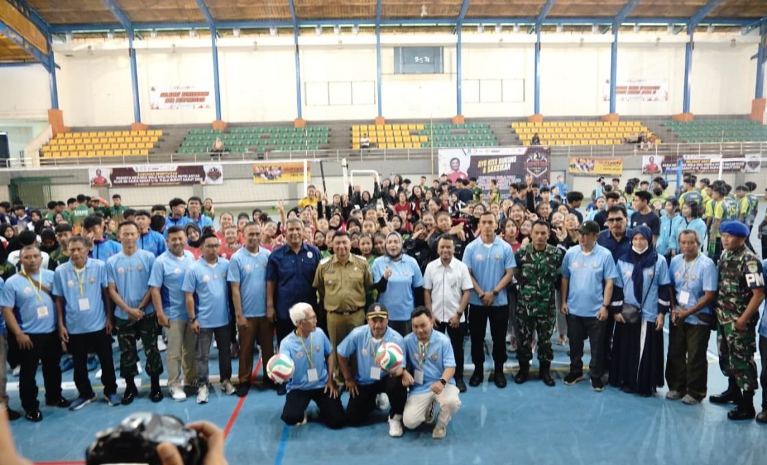Buka Kejurda Voli U-18 se-Jawa Barat, Bupati Garut Dorong Sport Tourism dan Perlindungan Atlet melalui BPJS