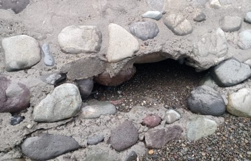 “Angin Kita Bisa Lawan”, Kahfi Marjuni Bantah Soal Kualitas Proyek Pengaman Pantai Kuala Besar