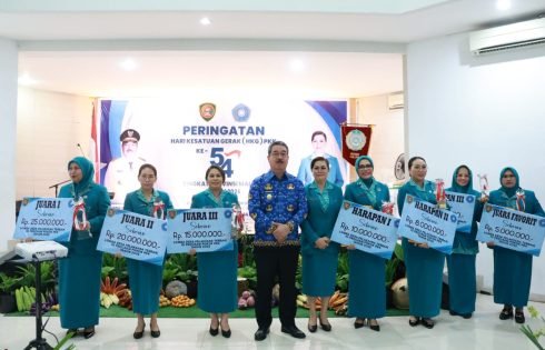 Hadiri HKG ke-54, Gubernur Maluku Hendrik Lewerissa Tekankan ‘Dari Keluarga, Kita Wujudkan Indonesia Emas 2045