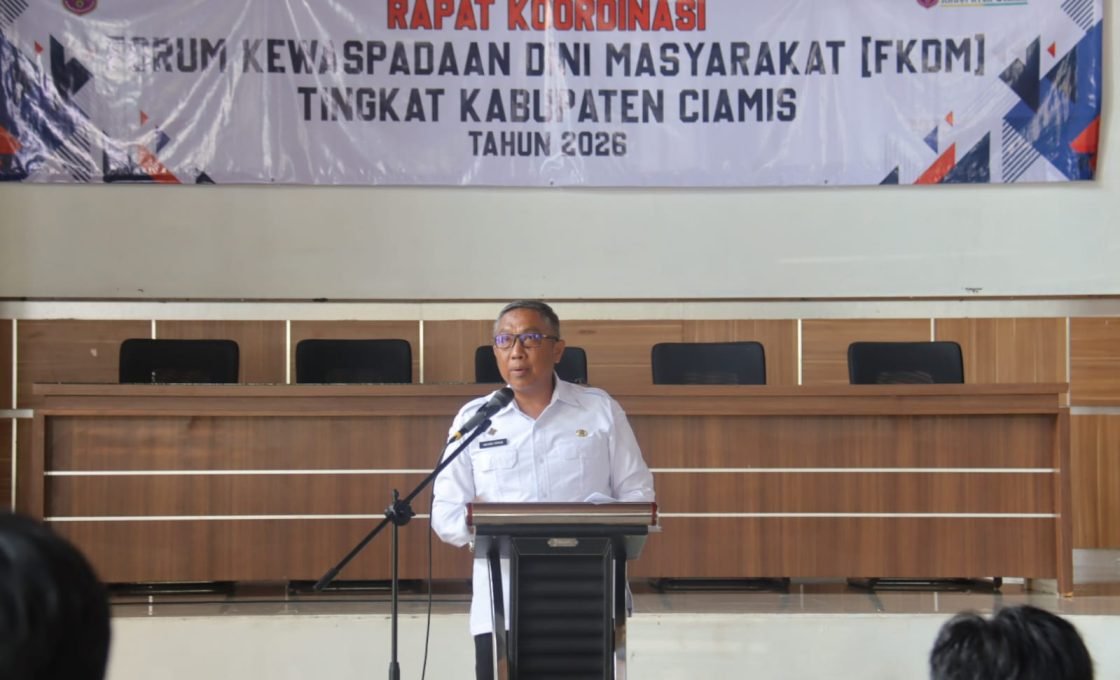Sekda Ciamis Andang Firman “Dorong Penguatan FKDM hingga Desa”