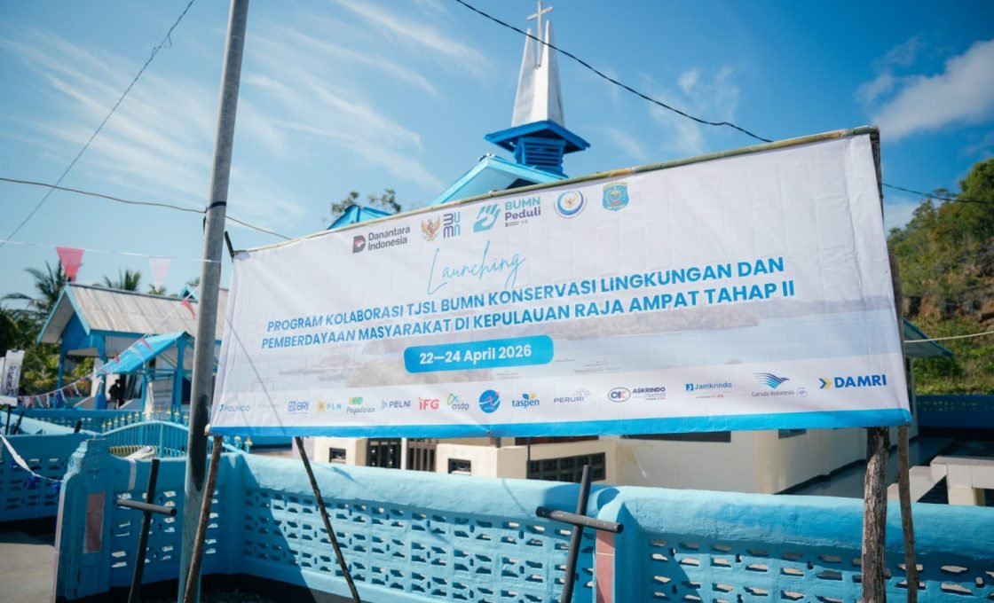 Jamkrindo Lakukan Kegiatan Pemberdayaan Masyarakat di Raja Ampat
