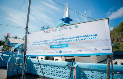 Jamkrindo Lakukan Kegiatan Pemberdayaan Masyarakat di Raja Ampat