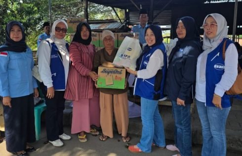 DPC APJI Ogan Ilir Salurkan Bantuan untuk Korban Kebakaran di Pemulutan
