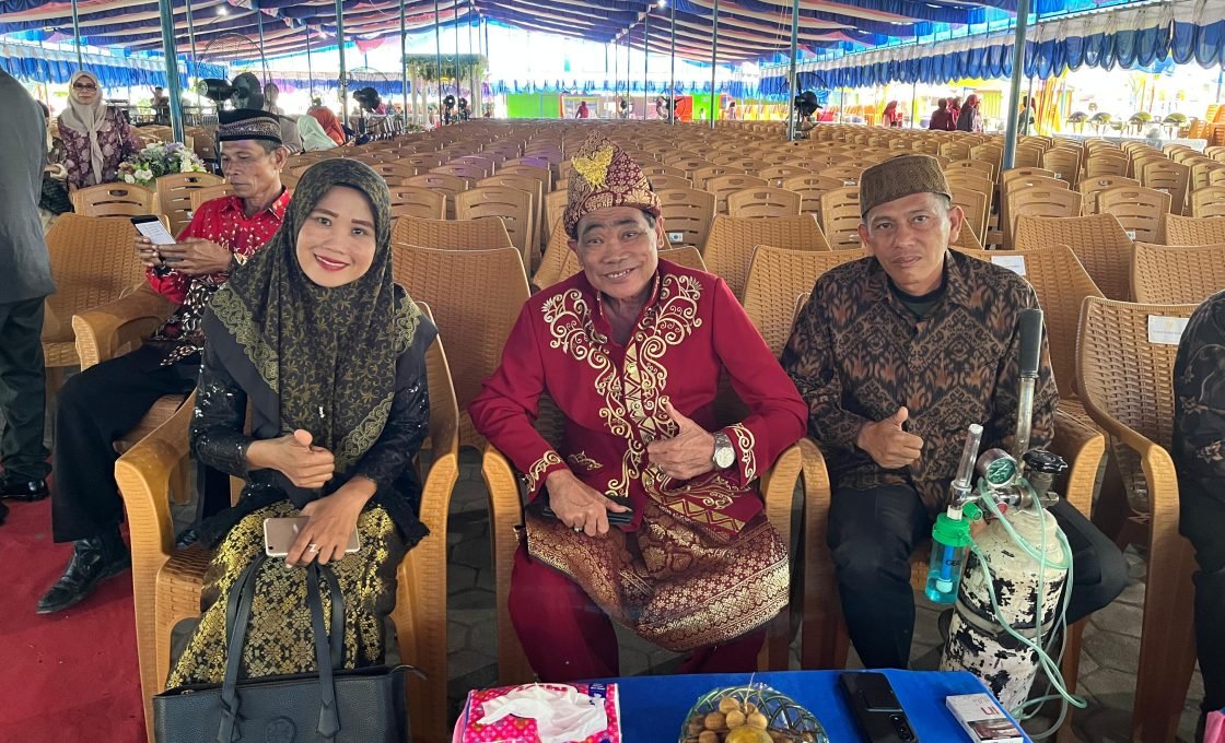 PWI Ogan Ilir Hadiri Resepsi Pernikahan Putra Ketua PWI Sumsel