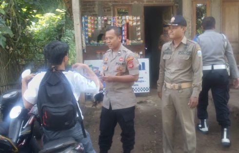 Bolos Sekolah dan Nongkrong di Pasar, Sejumlah Pelajar Banyuresmi Ditertibkan Polisi