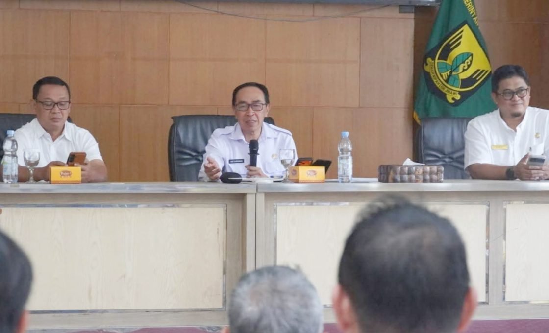 Bersama Dinas Perkim, Sekda Kab. Sukabumi Bahas RP3KP