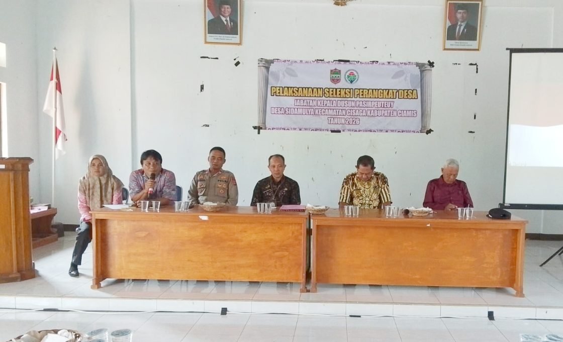 Dua Srikandi Desa Sidamulya ikuti Proses seleksi Calon Kepala Dusun Pasirpeuteuy