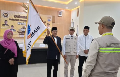 441 Calon Jemaah Haji Asal Kota Cimahi di Berangkatkan