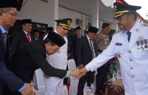 Pemkab. Sukabumi Menggelar Upacara Peringatan Hari OTDA XXX